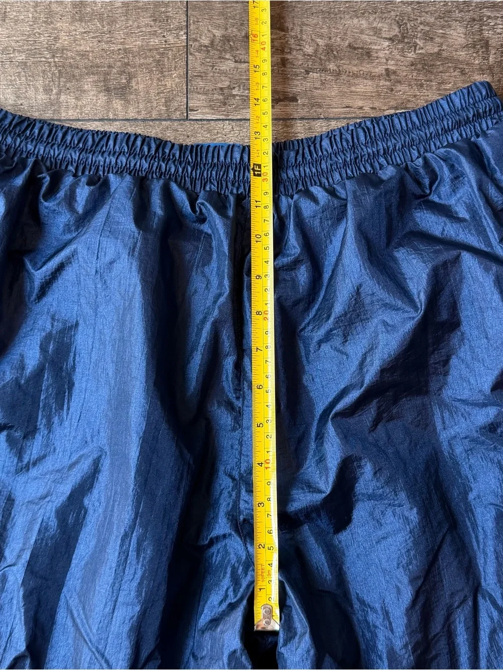 Navy Blue Lightweight Windbreaker Pants